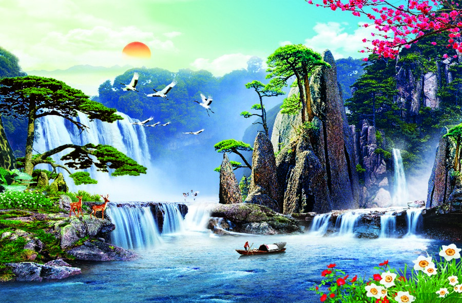 Phong cảnh sơn thủy hữu tình MHT2-092